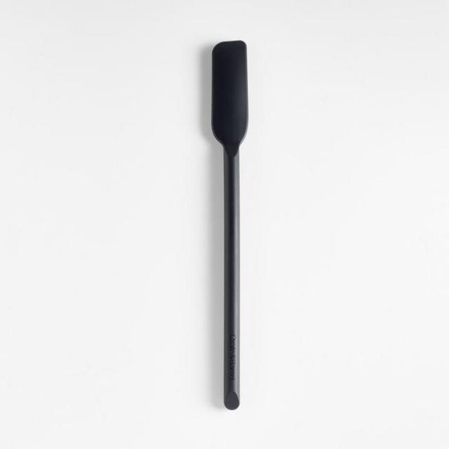 Crate & Barrel Black Silicone Jar Scraper