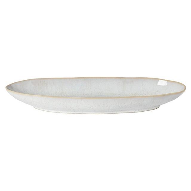 Casafina, Eivissa collection, Stoneware Serveware, Oval platter, sand beige, 16''