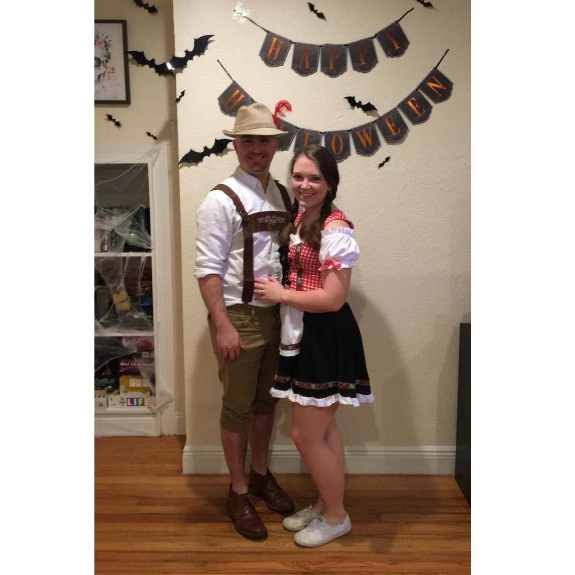 Our first Halloween!