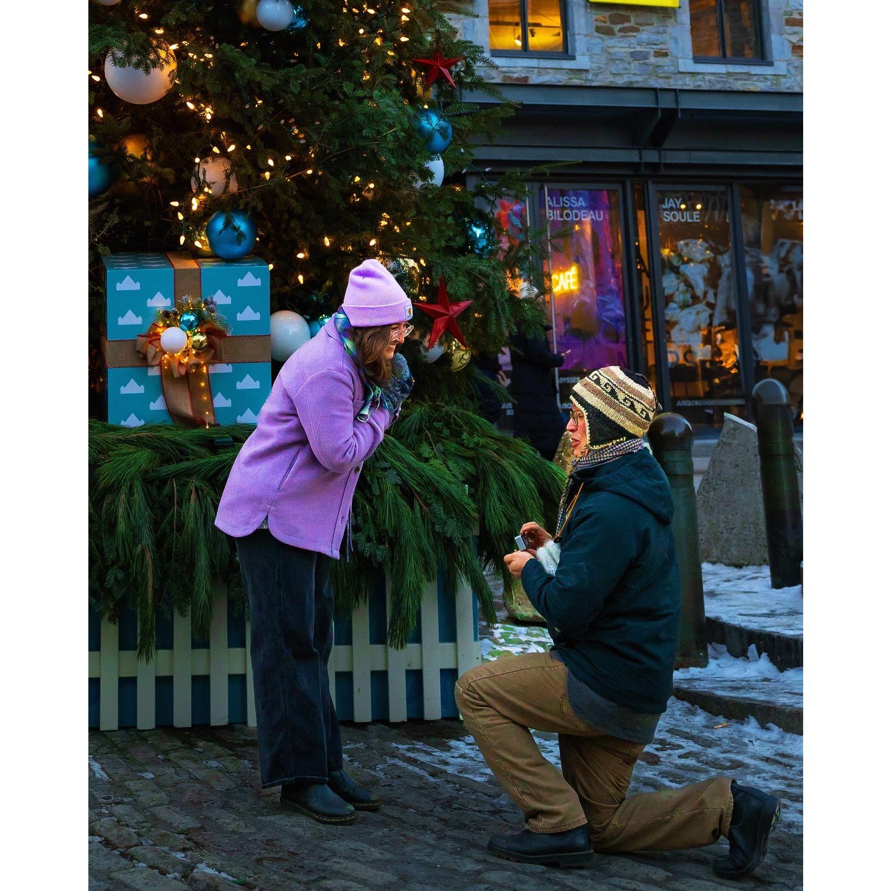 The perfect gift under the tree at the Christmas Markets in Old Quebec City.