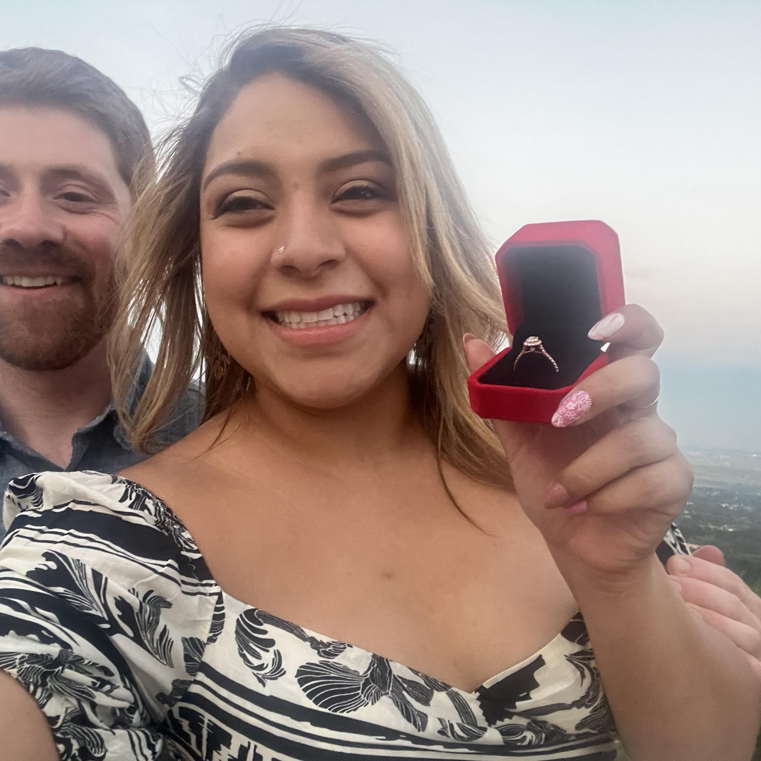 He liked it so he put a ring on it omg 🥹