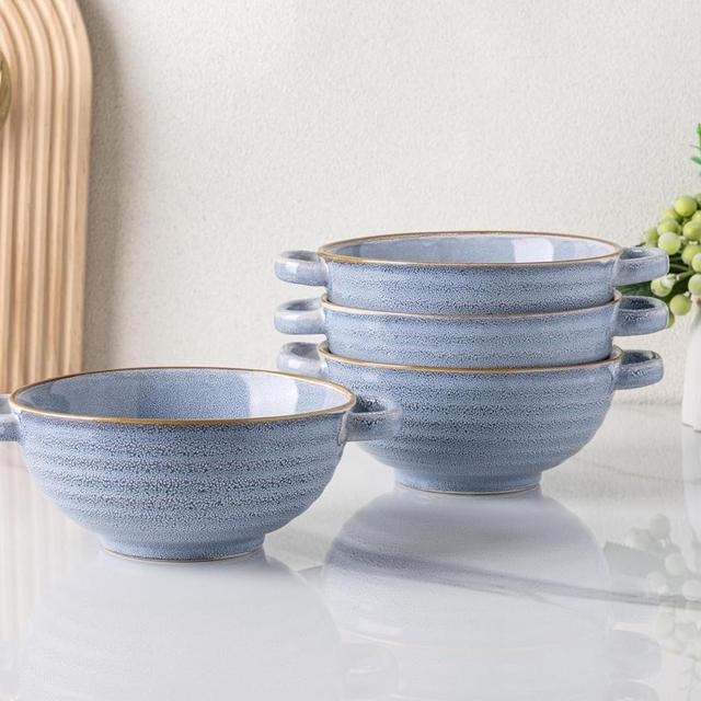 Ceramic Soup Bowls - Set of 4
