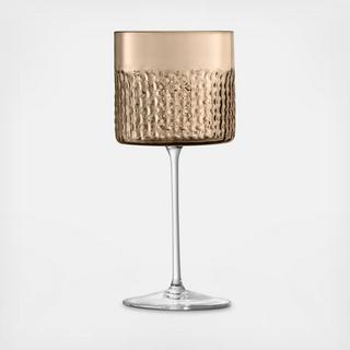 Wicker Wine Glass, Set of 2