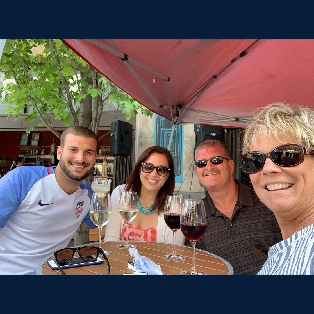 Mike & Kathie visited Chicago for the 4th of July