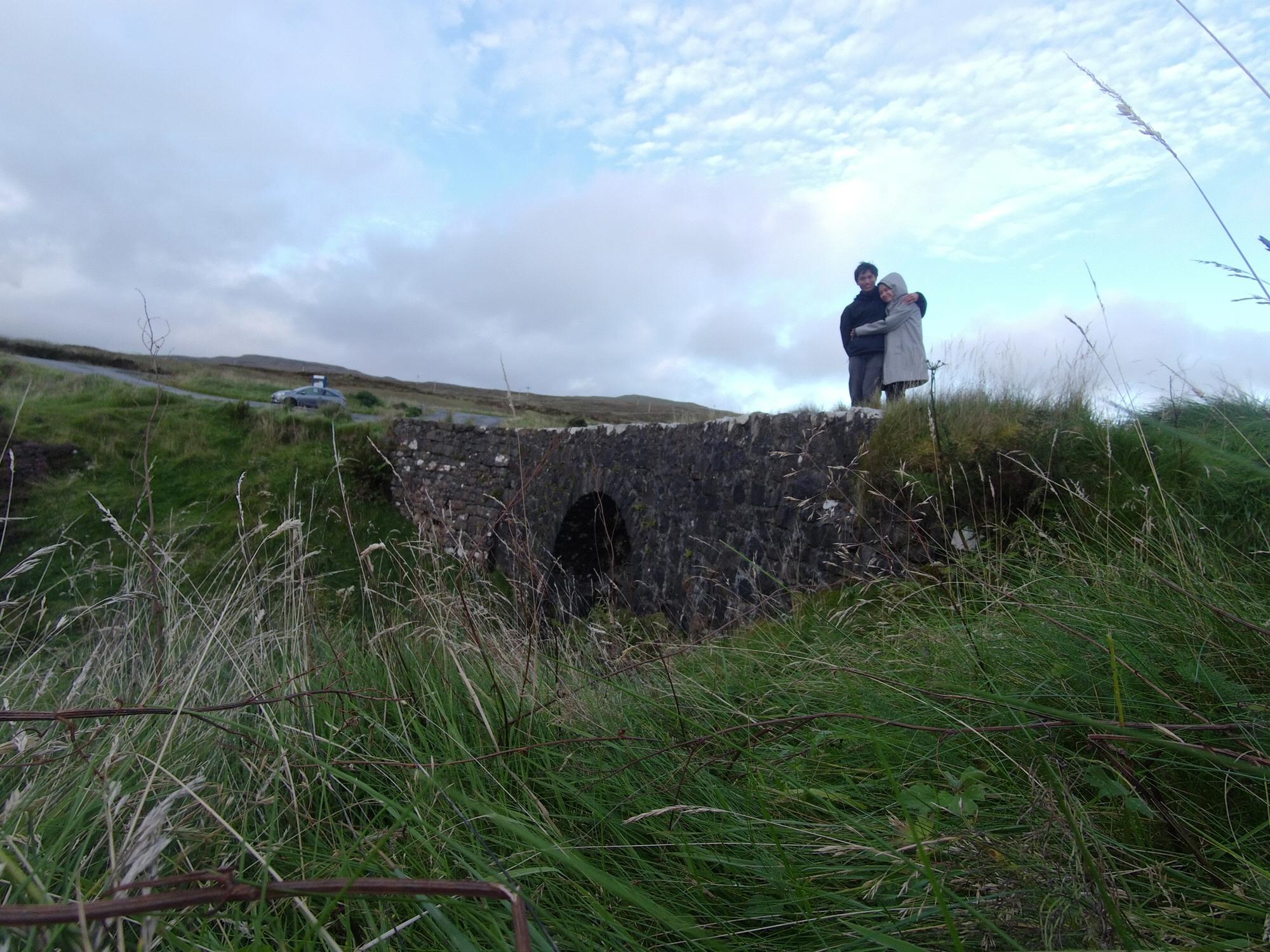 atop the fairy bridge of Skye