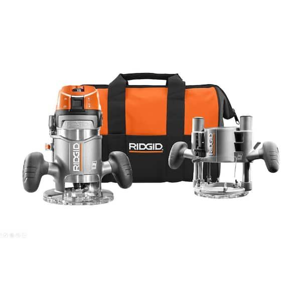 11 Amp 2 HP 1/2 in. Heavy-Duty Fixed and Plunge Base Corded Router