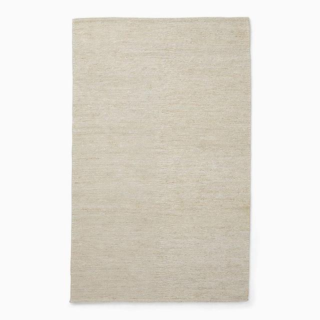 Jute Soumak Rug, 2x3, Bleached