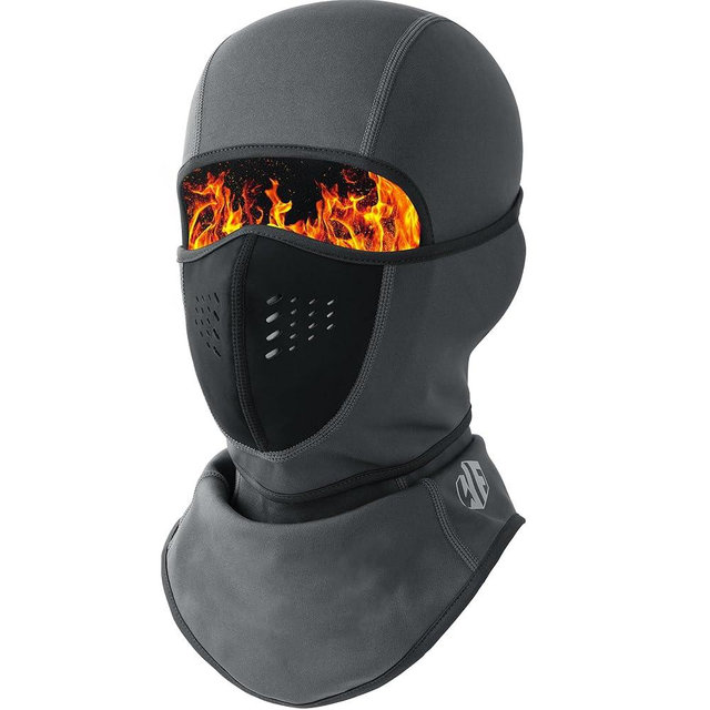 WTACTFUL Breathable Pro - Balaclava Ski Mask with Movable Design - Fleece Warm for Cold Weather Winter Skiing Outdoor Work