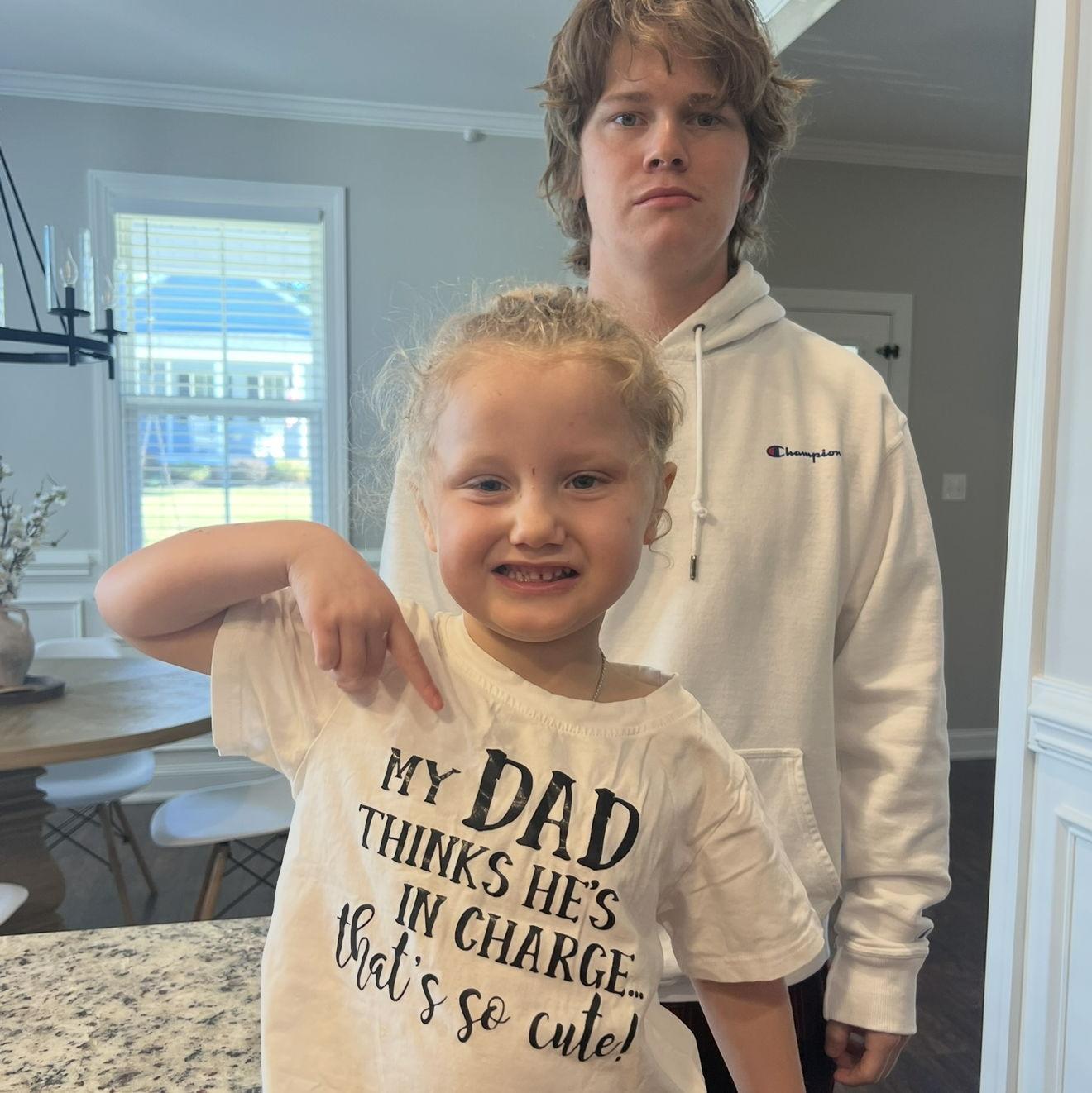 What the shirt says