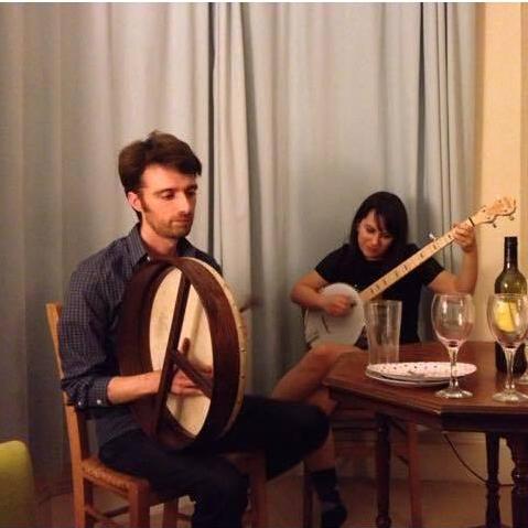An impromptu gig at our house on Thanksgiving