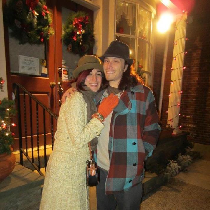 Holiday stroll in Chestnut Hill, Philadelphia