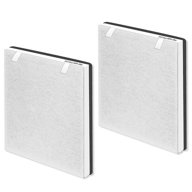 Vital 100 Replacement Filter Compatible for LEVOIT, 3-in-1 Pre, H13 High-Efficiency Activated Carbon Filtration System, Replace Part # Vital 100-RF, Pack of 2