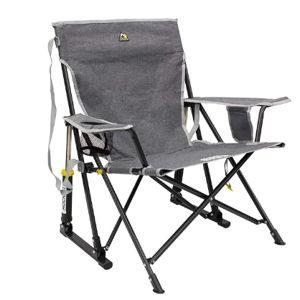 GCI Outdoor Kickback Rocker Outdoor Rocking Chair with Beverage Holder