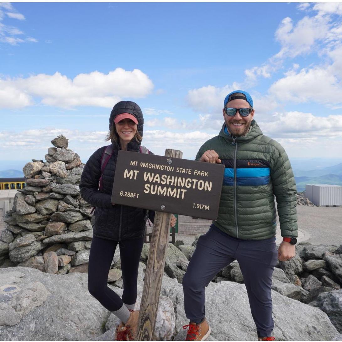 The top of Mt. Washington