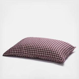Gingham Linen Pillowcase, Set of 2