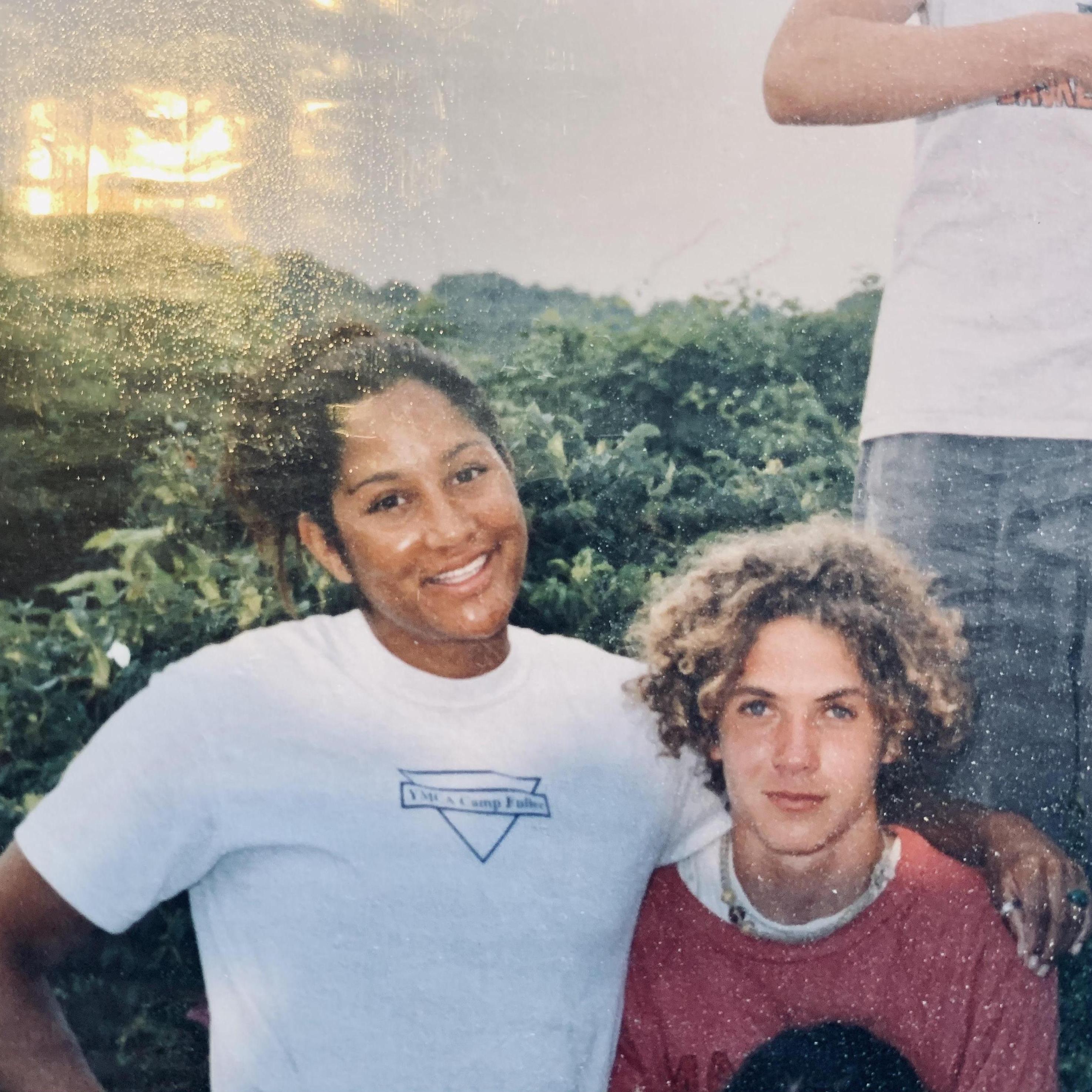 Kieran and Kelly officially met at YMCA Camp Fuller in Wakefield, RI. We're not exactly sure when we first crossed paths, but we estimate this photo was taken in 2001 or 2002.