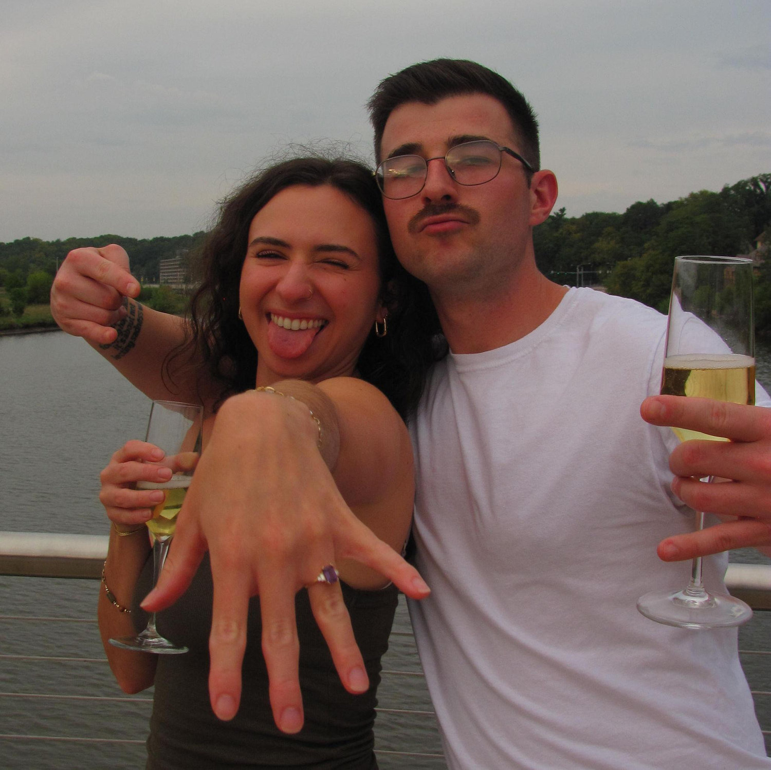 Showing off the ring :P