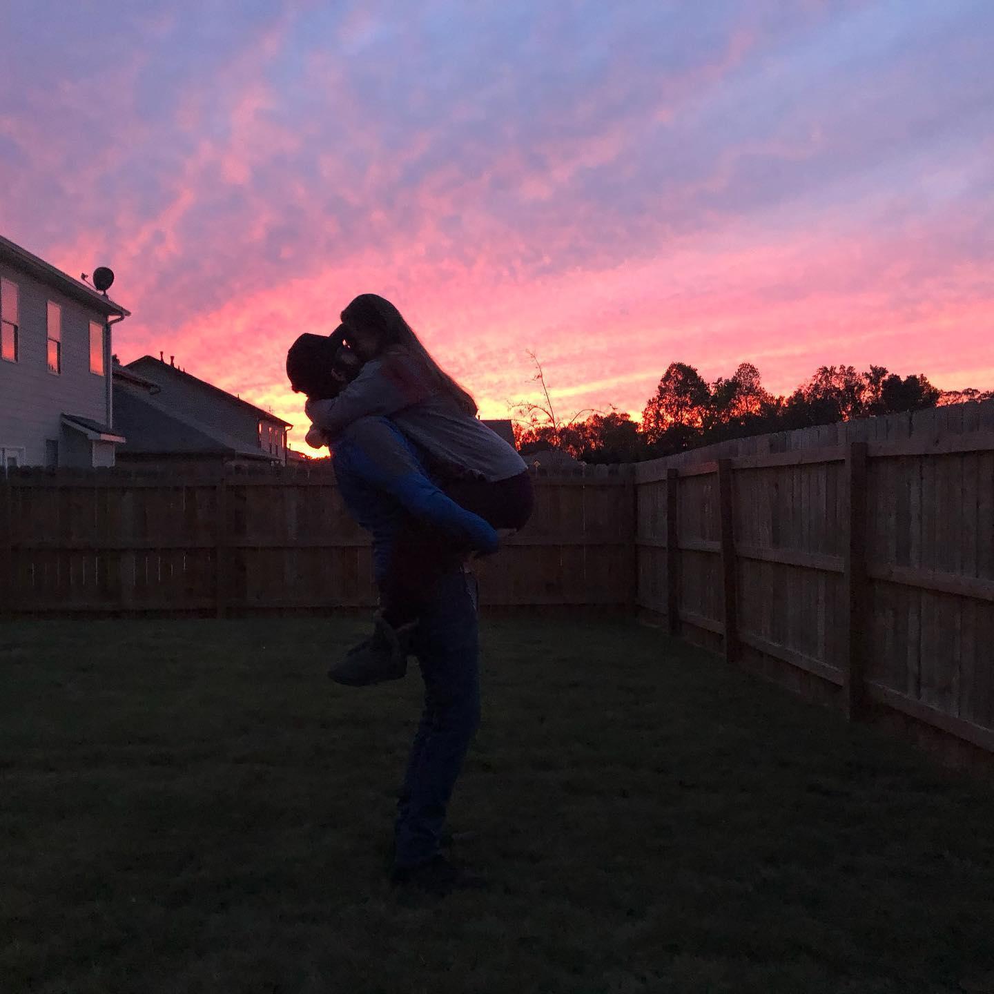 Backyard Sunsets