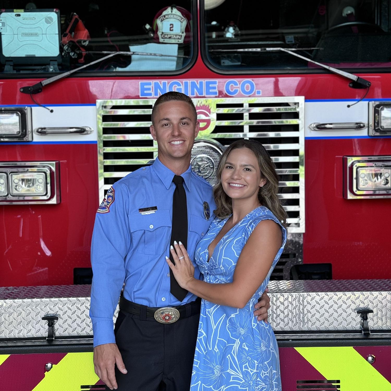 Stephen’s promotion 🚒