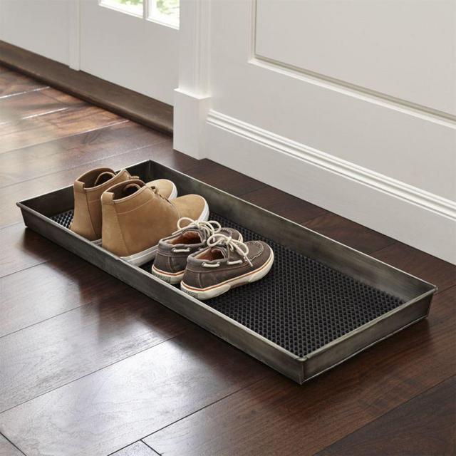 Zinc Boot Tray with Liner