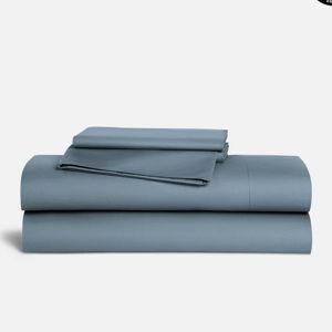 Sheet Set, Classic Percale | Queen | color: storm (blue)