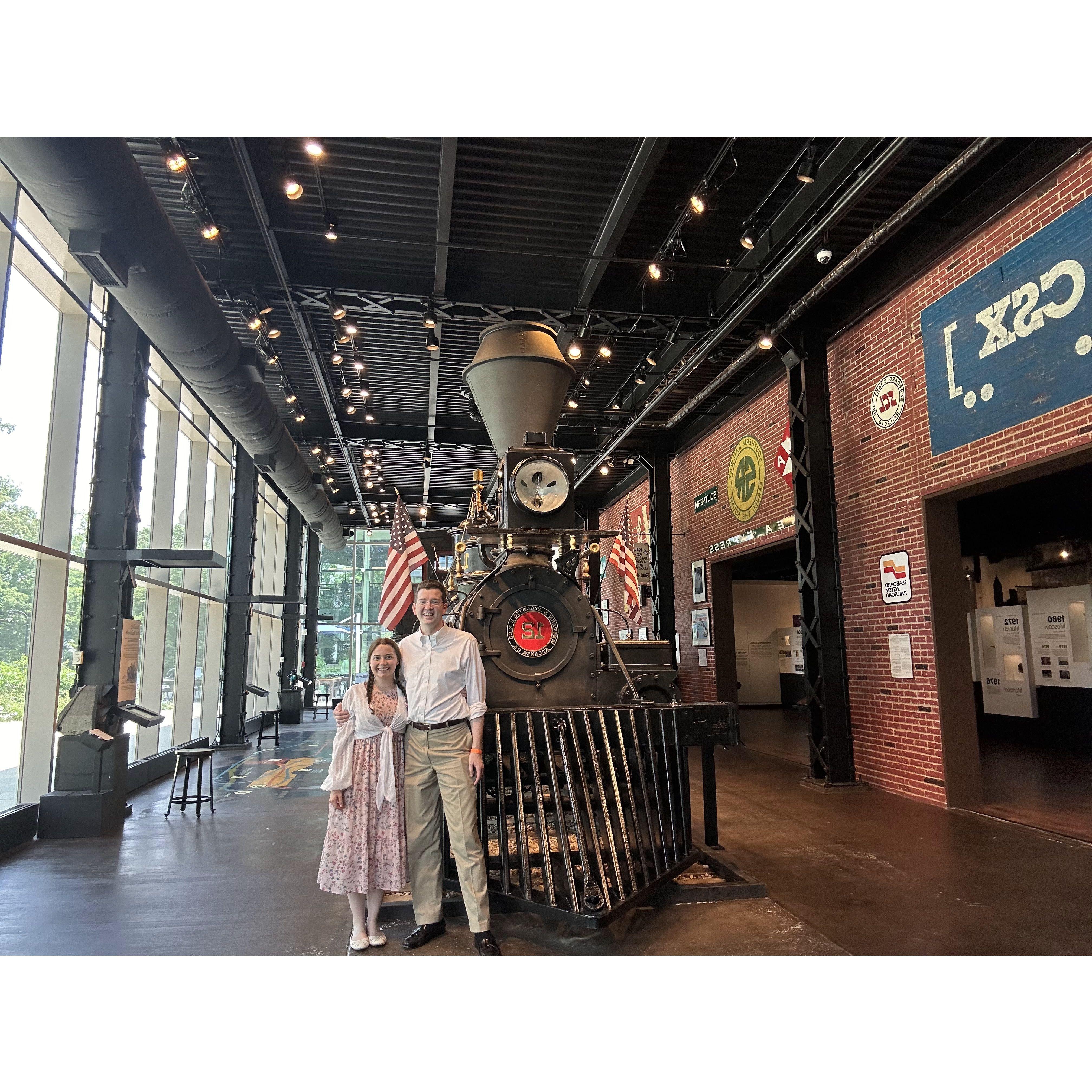 Visiting the Atlanta History Museum