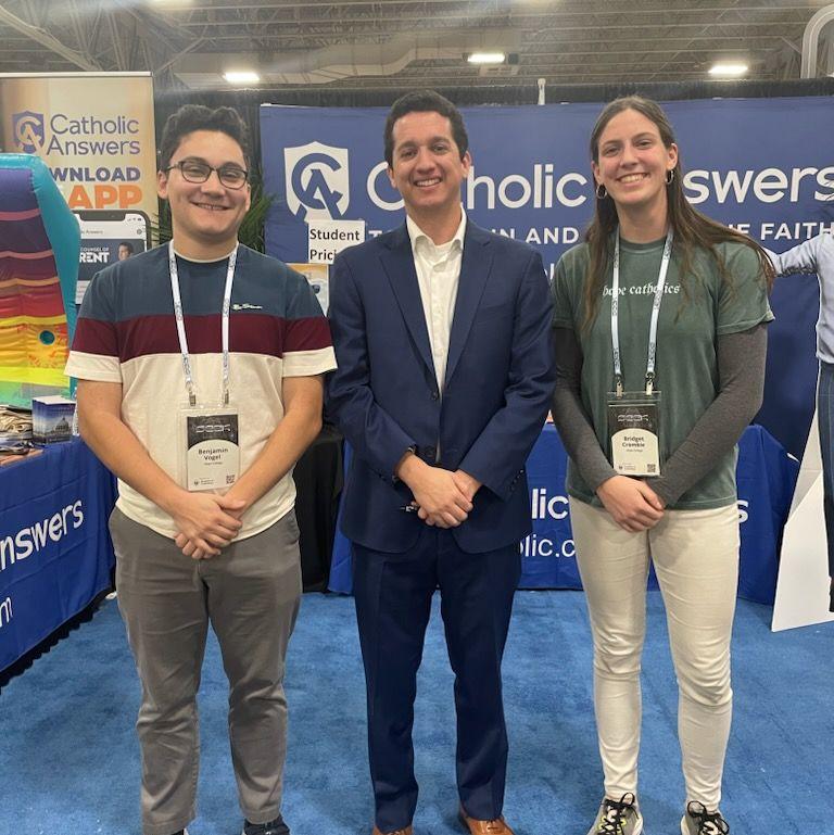 Trent Horn at the SEEK 25 conference in Salt Lake City