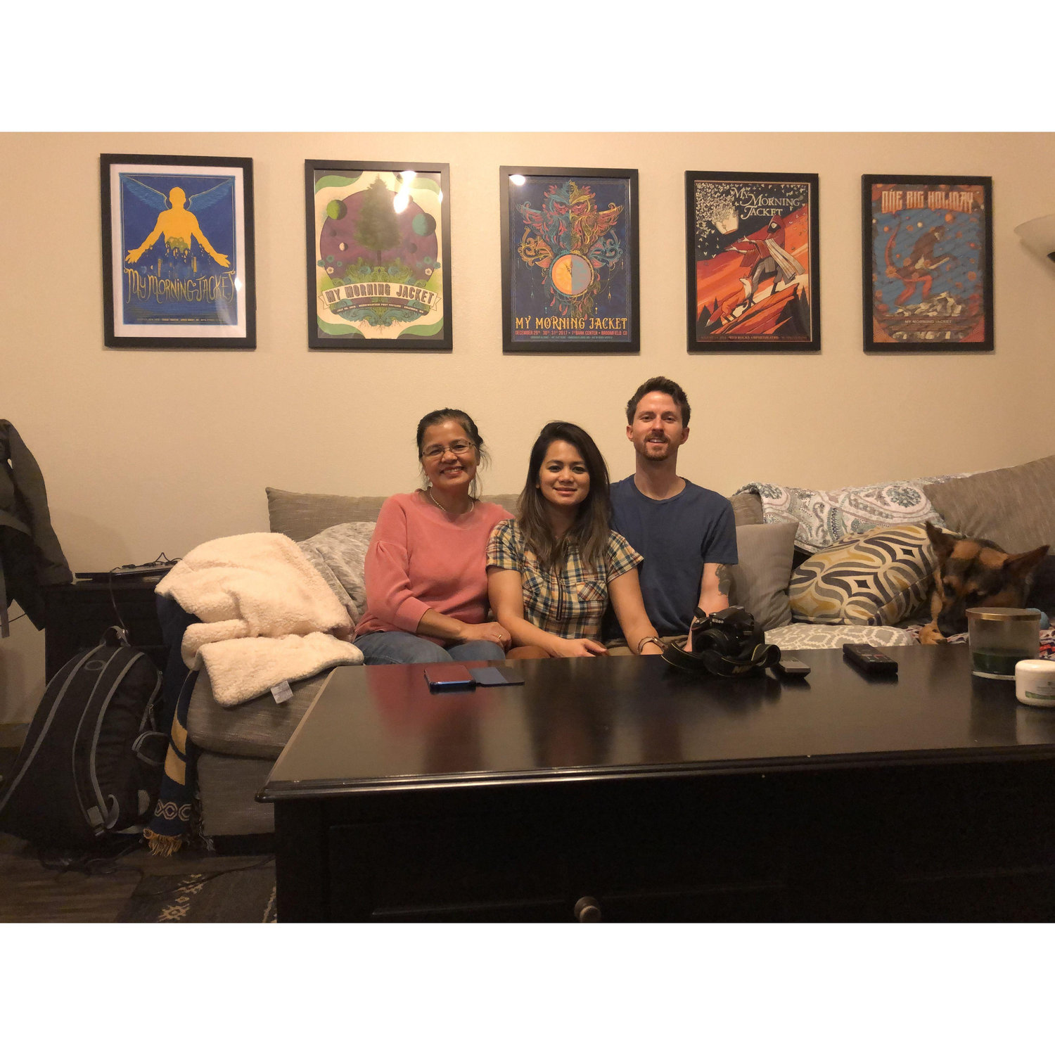 Meeting Kim's mom for the "first time"