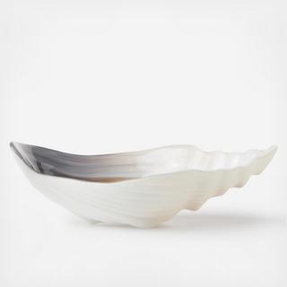 Sabbia Glass Conch Shell Bowl