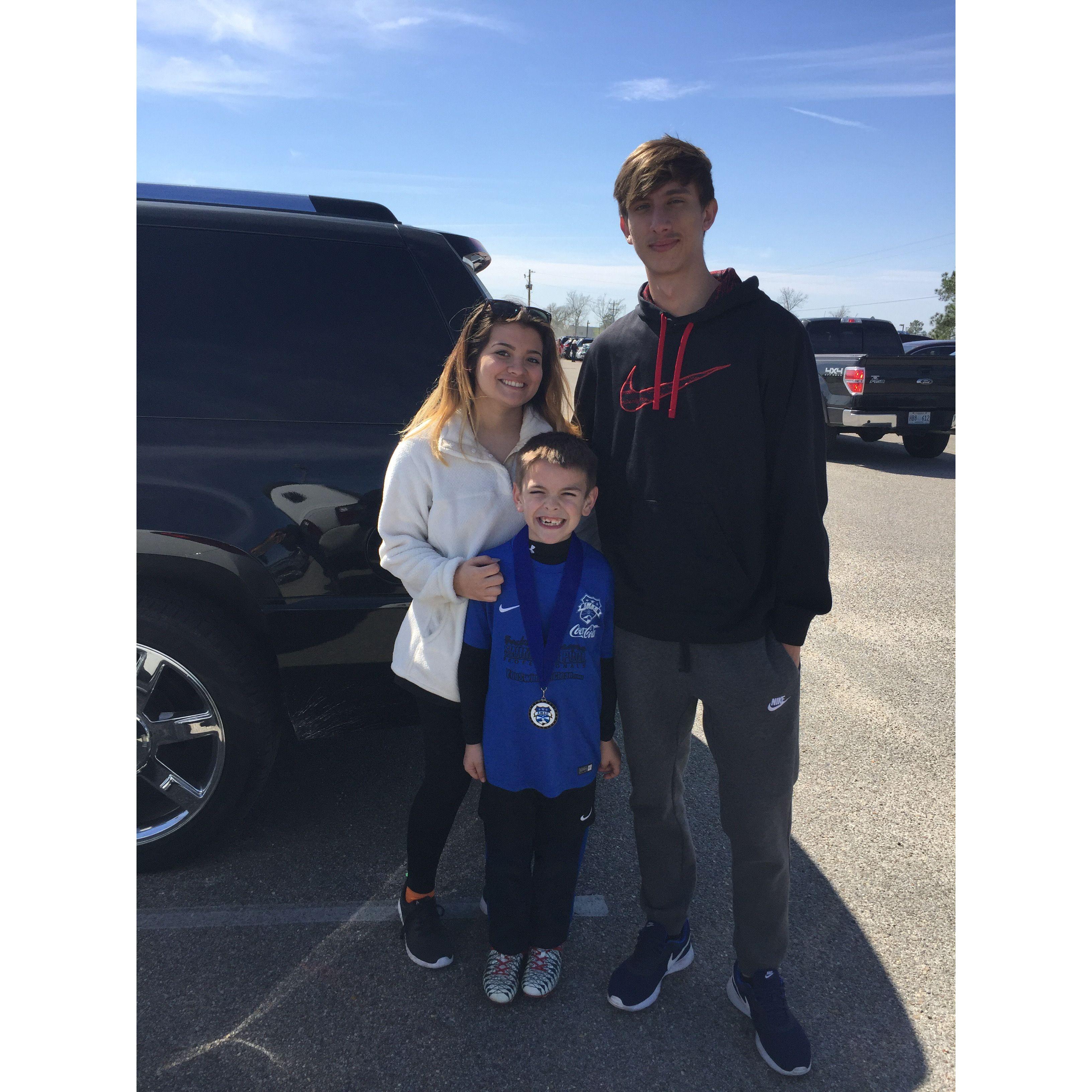 March 2017- Soccer season for Leo