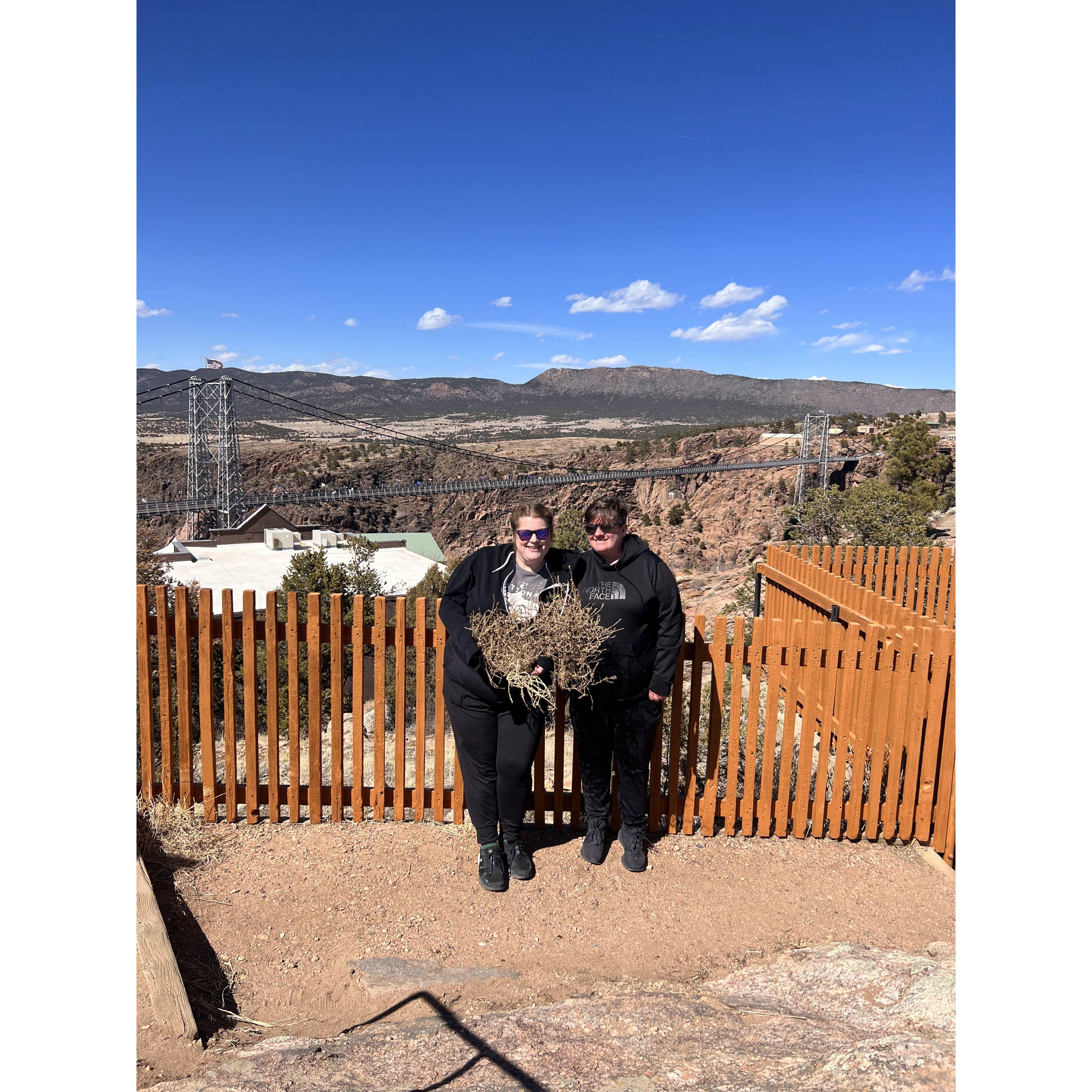 Visiting the Royal Gorge in CO