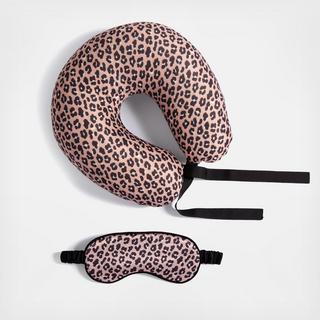 Tara Neck Pillow and Eye Mask Travel Set