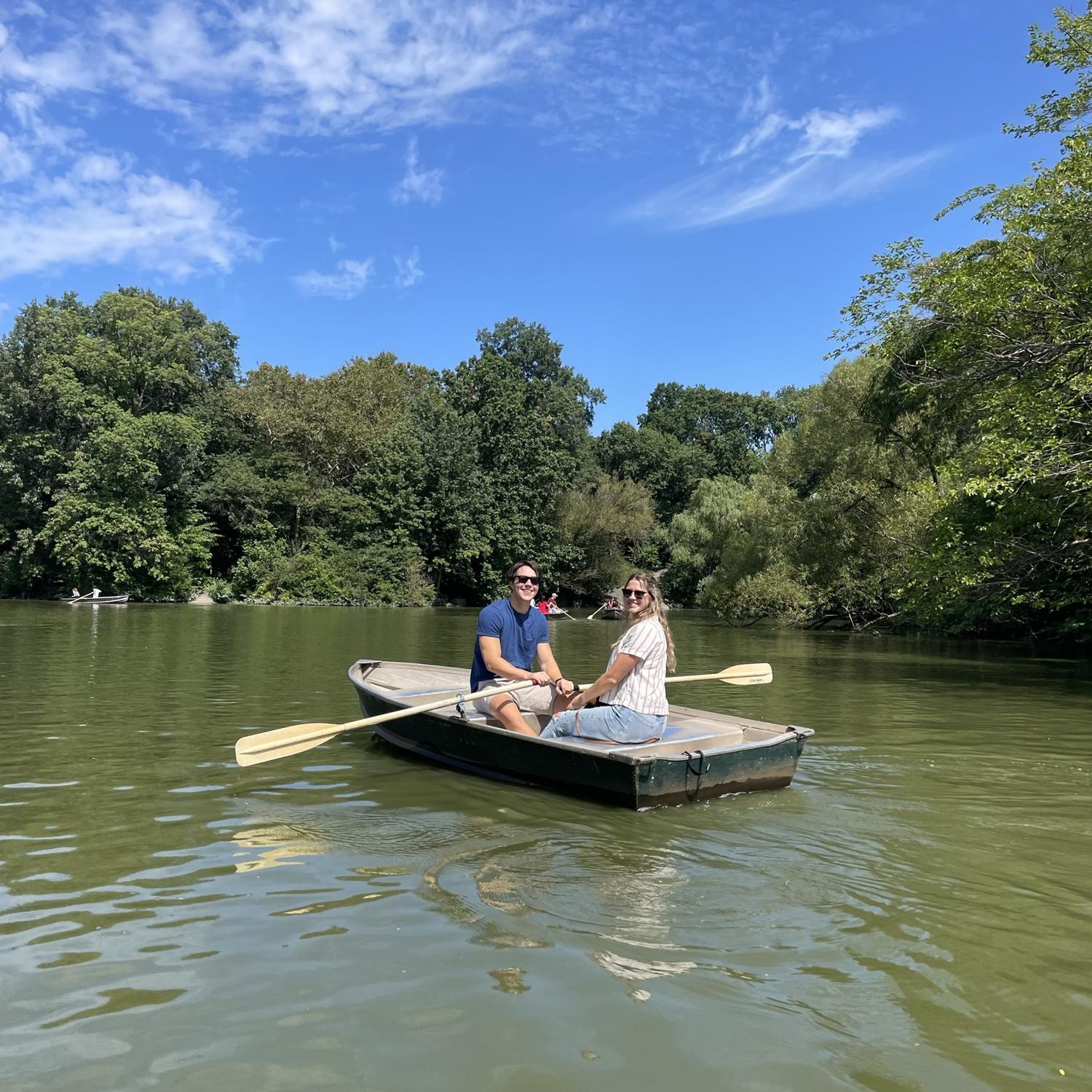 Row Boats in Central Park