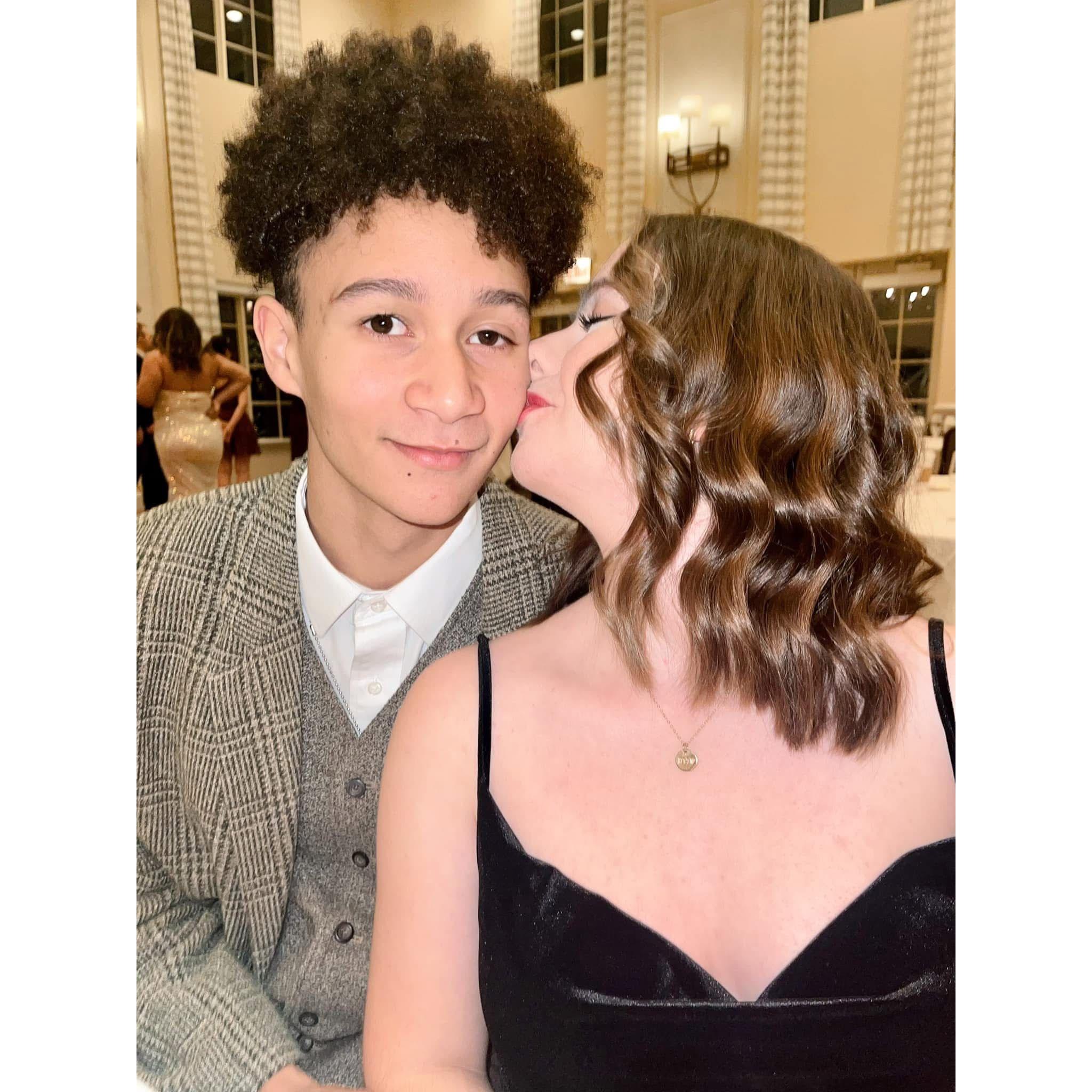 First dance, officially dating— December 2022