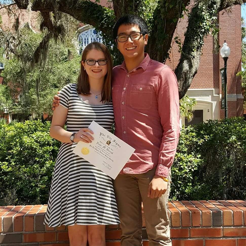 From a Phi Eta Sigma award ceremony (I'm not sure what year)