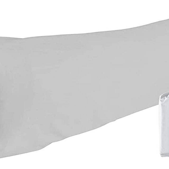 ZENLUSSO Luxury Super Soft 100% Organic Bamboo Pillow Cases - Soft as 1000 Thread Count Egyptian Cotton, Envelope Closure, 300 Thread Count (Platinum Grey, Body 20"x54")