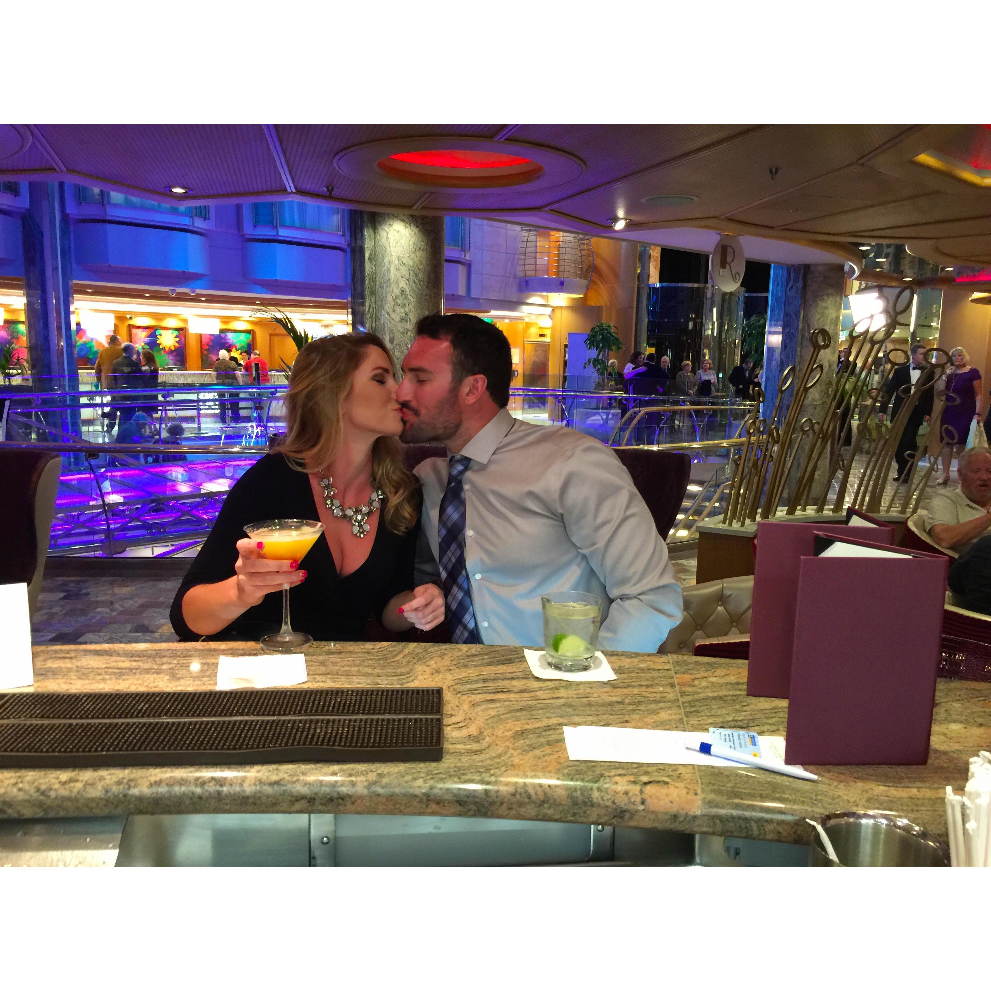 Our first vacation together. Cruise 2016