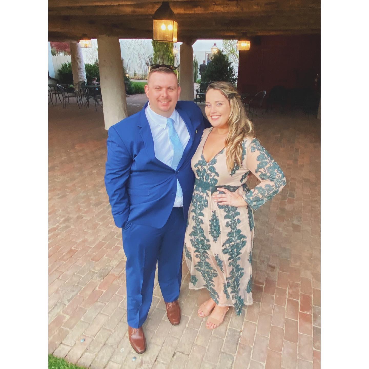 Celebrating weddings of many of our friends together (April 2021)