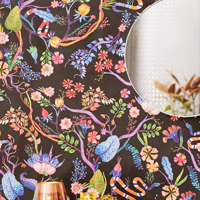 Whimsical Floral Wallpaper