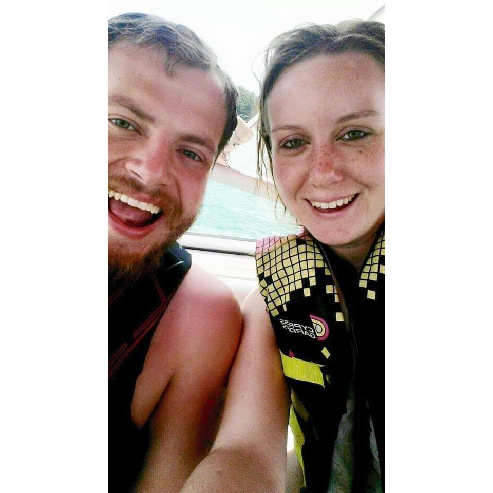 This was from our vacation at Lake Hartwell!