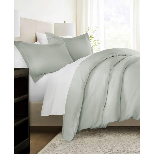 ienjoy Home Ultra Soft Brushed Cotton 3-Pc. Duvet Cover Set, King/California King