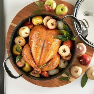 Nouvelle Copper Luxe Onyx Hard Anodized Dutch Oven