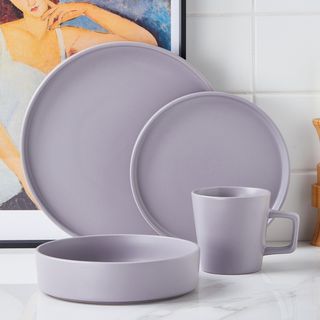 Cleo 16-Piece Dinnerware Set, Service for 4
