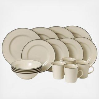 Gordon Ramsay Union Street 16-Piece Dinnerware Set, Service for 4
