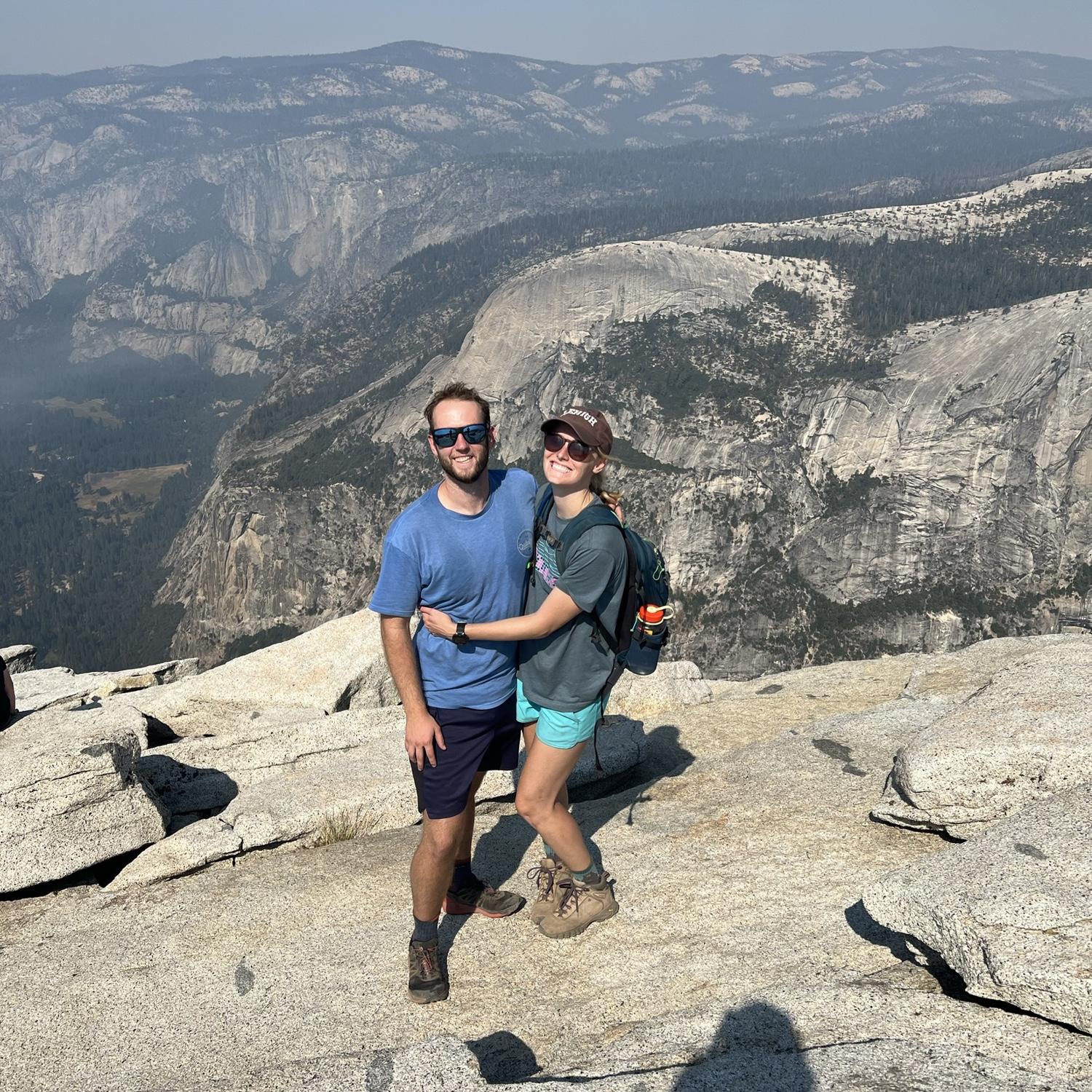 At the top of Yosemite’s Half Dome! Sept 2022