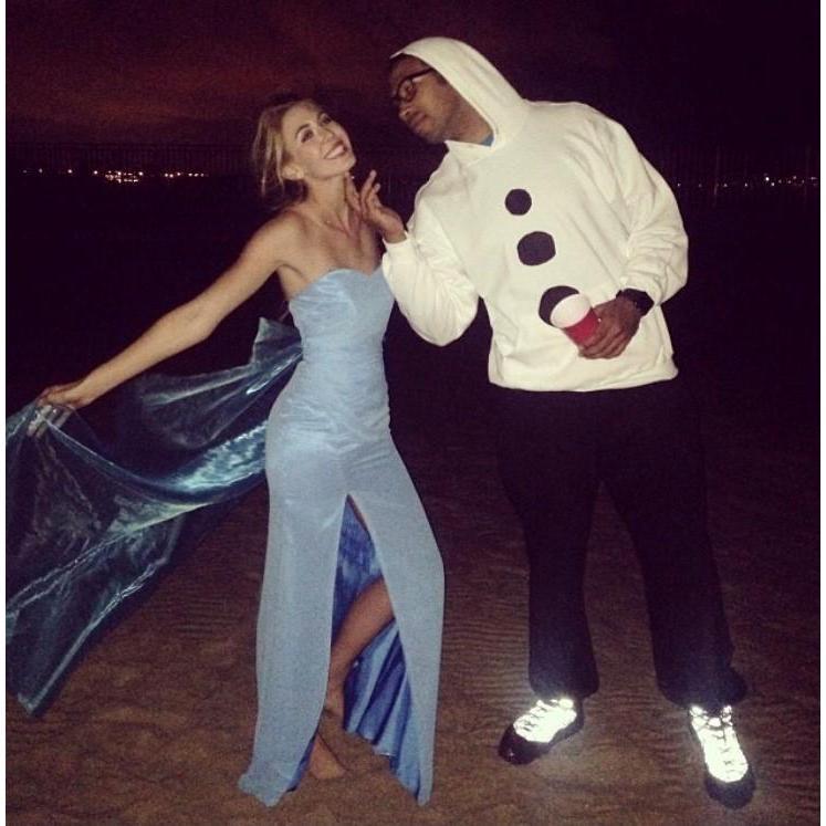 The cold never bothered us any way!