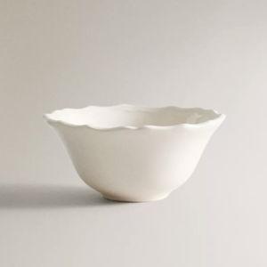 Earthenware snack bowl