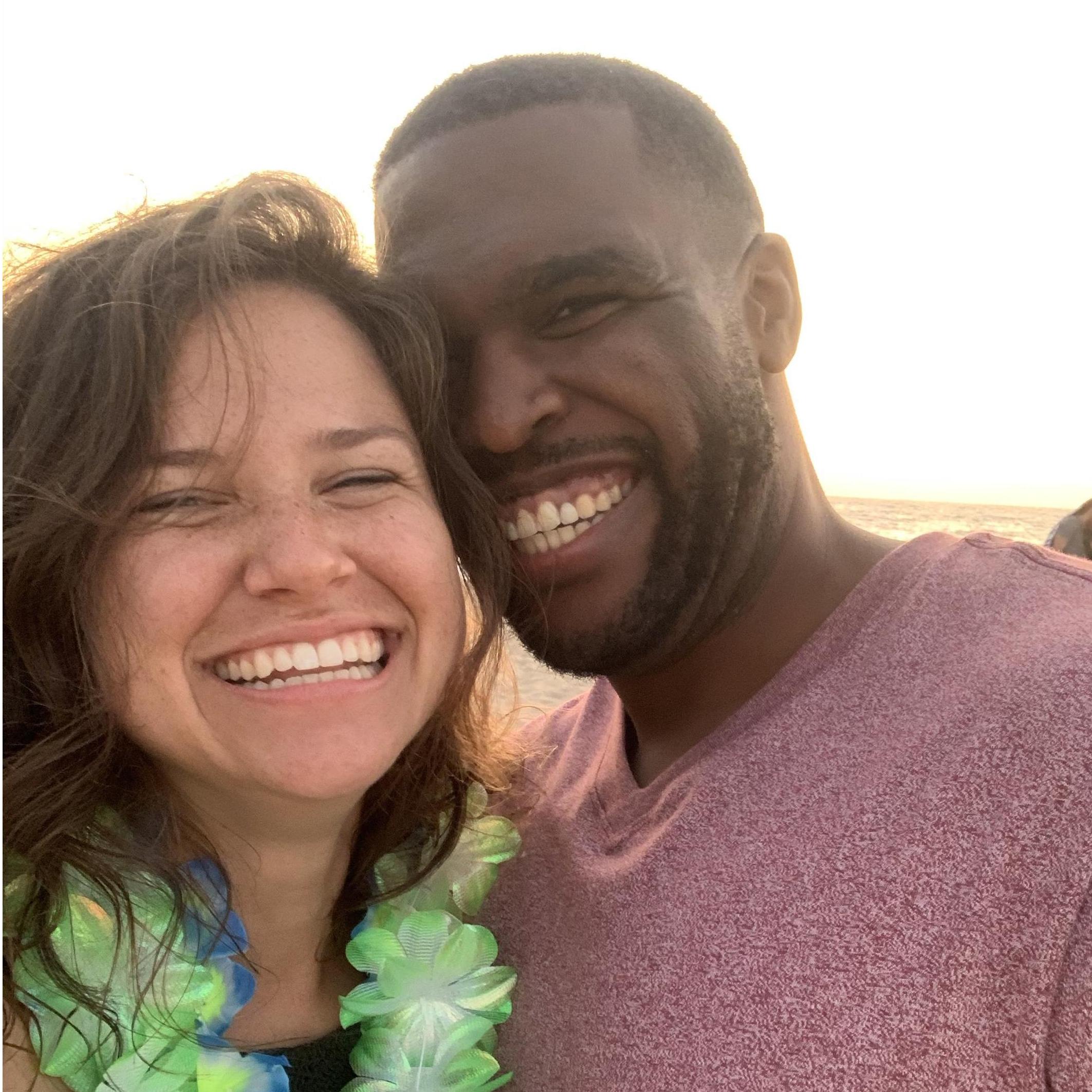 He surprised me with a visit for my 27th Birthday on the beach<3