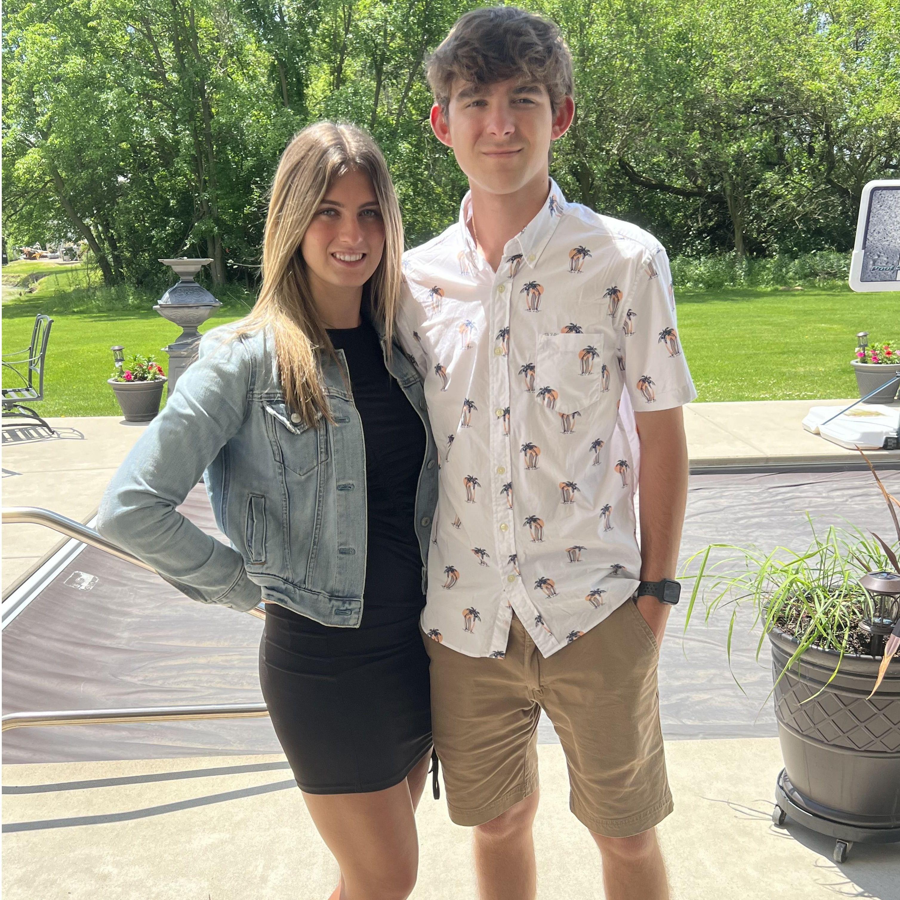 June 2022: Last day of high school!