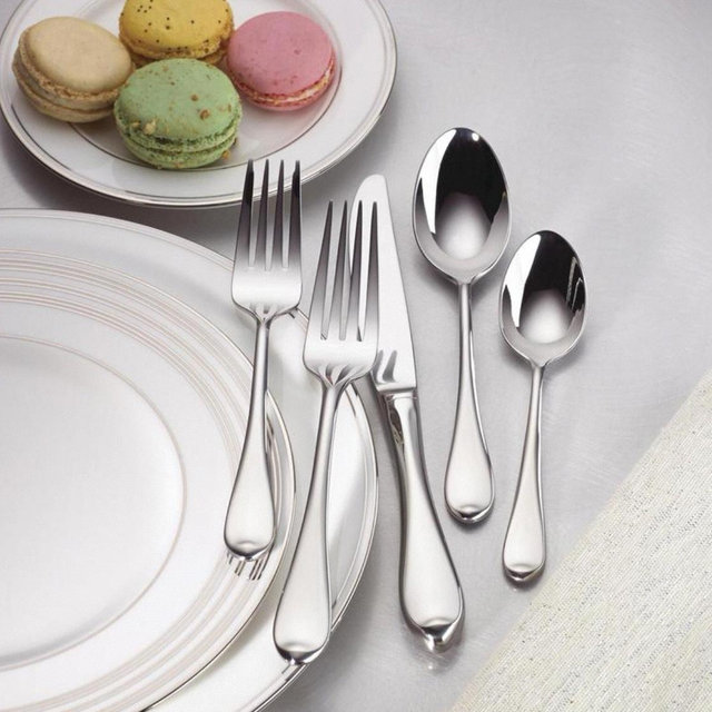 45-piece flatware set